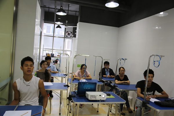 圣寵寵物學(xué)員理論課堂