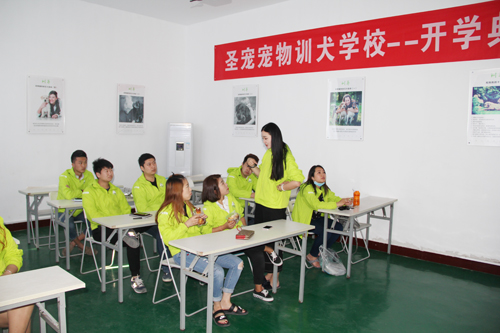 圣寵寵物訓(xùn)犬學(xué)校20期訓(xùn)犬班開(kāi)學(xué)典禮